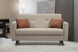 Atelier Del Sofa Polya Sofá Cama de 2 Plazas - Beige